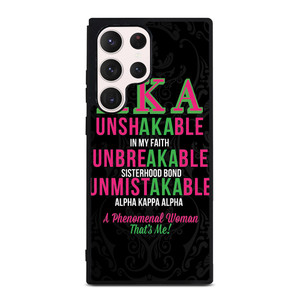 ALPHA KAPPA ALPHA QUOTE Samsung Galaxy S23 Ultra Case Cover ALPHA KAPPA ALPHA QUOTE Samsung Galaxy S23 Ultra Case Cover