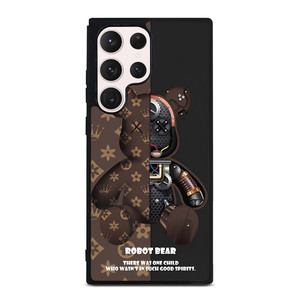 BEAR BRICK KAWS ROBOT BROWN Samsung Galaxy S23 Ultra Case Cover