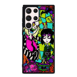 BEETLEJUICE TIM BURTON CARTOON GLASS Samsung Galaxy S23 Ultra Case Cover BEETLEJUICE TIM BURTON CARTOON GLASS Samsung Galaxy S23 Ultra Case Cover