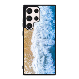 BLUE BEACH WAVES Samsung Galaxy S23 Ultra Case Cover
