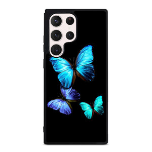 BLUE BUTTERFLY ART Samsung Galaxy S23 Ultra Case Cover BLUE BUTTERFLY ART Samsung Galaxy S23 Ultra Case Cover