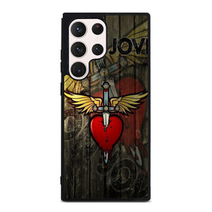 BON JOVI WOODEN LOGO Samsung Galaxy S23 Ultra Case Cover