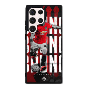 BRUNO FERNANDES MANCHESTER UNITED Samsung Galaxy S23 Ultra Case Cover BRUNO FERNANDES MANCHESTER UNITED Samsung Galaxy S23 Ultra Case Cover