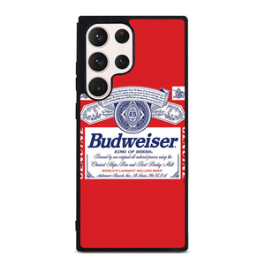 BUDWEISER KING OF BEER EMBLEM Samsung Galaxy S23 Ultra Case Cover BUDWEISER KING OF BEER EMBLEM Samsung Galaxy S23 Ultra Case Cover
