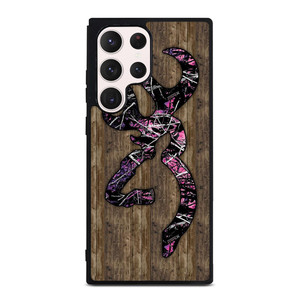 CAMO BROWNING PINK WOOD Samsung Galaxy S23 Ultra Case Cover CAMO BROWNING PINK WOOD Samsung Galaxy S23 Ultra Case Cover