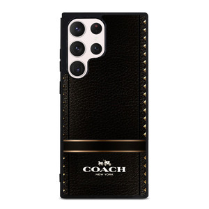 COACH BELT TEXTURE Samsung Galaxy S23 Ultra Case Cover COACH BELT TEXTURE Samsung Galaxy S23 Ultra Case Cover