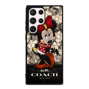 COACH FLOWER MINNIE MOUSE Samsung Galaxy S23 Ultra Case Cover COACH FLOWER MINNIE MOUSE Samsung Galaxy S23 Ultra Case Cover