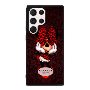 COACH MINNIE MOUSE NEW YORK Samsung Galaxy S23 Ultra Case Cover