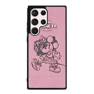 COACH MINNIE MOUSE PINK Samsung Galaxy S23 Ultra Case Cover