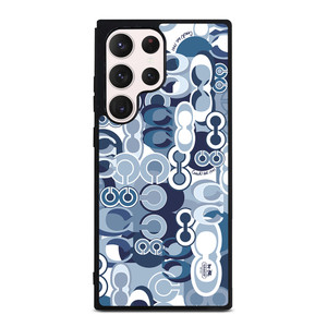 COACH NEW YORK BLUE Samsung Galaxy S23 Ultra Case Cover COACH NEW YORK BLUE Samsung Galaxy S23 Ultra Case Cover