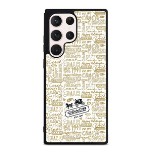 COACH NEW YORK COLLAGE Samsung Galaxy S23 Ultra Case Cover