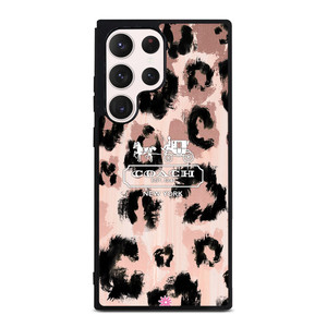 COACH NEW YORK LEOPARD SKIN Samsung Galaxy S23 Ultra Case Cover COACH NEW YORK LEOPARD SKIN Samsung Galaxy S23 Ultra Case Cover