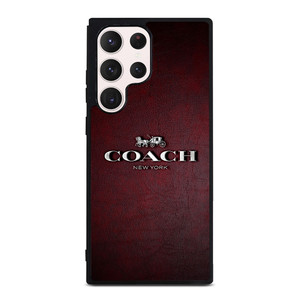 COACH NEW YORK LOGO LEATHER Samsung Galaxy S23 Ultra Case Cover COACH NEW YORK LOGO LEATHER Samsung Galaxy S23 Ultra Case Cover