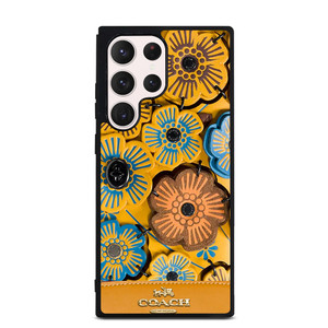 COACH NEW YORK ROSE TEA Samsung Galaxy S23 Ultra Case Cover COACH NEW YORK ROSE TEA Samsung Galaxy S23 Ultra Case Cover