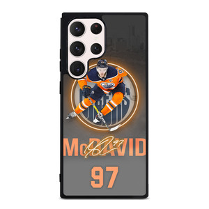 CONNOR MCDAVID EDMONTON OILERS PLAYER Samsung Galaxy S23 Ultra Case Cover