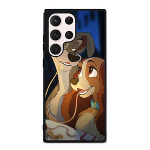 DISNEY CARTOON LADY AND THE TRAMP Samsung Galaxy S23 Ultra Case Cover DISNEY CARTOON LADY AND THE TRAMP Samsung Galaxy S23 Ultra Case Cover