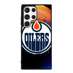 EDMONTON OILERS FIRE LOGO Samsung Galaxy S23 Ultra Case Cover