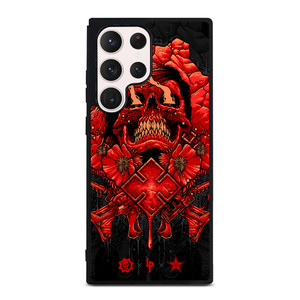 GEARS OF WAR SKULL RED Samsung Galaxy S23 Ultra Case Cover