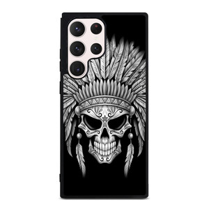 INDIAN FEATHER SKULL Samsung Galaxy S23 Ultra Case Cover INDIAN FEATHER SKULL Samsung Galaxy S23 Ultra Case Cover