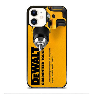 DEWALT GUARANTEED TOUGH LOGO iPhone 12 Case Cover DEWALT GUARANTEED TOUGH LOGO iPhone 12 Case Cover