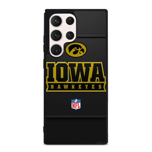 IOWA HAWKEYES CARBON LOGO Samsung Galaxy S23 Ultra Case Cover