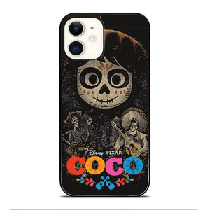 DISNEY COCO FACE ART iPhone 12 Case Cover DISNEY COCO FACE ART iPhone 12 Case Cover