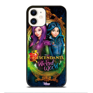 DISNEY DESCENDANTS WICKED WORD iPhone 12 Case Cover DISNEY DESCENDANTS WICKED WORD iPhone 12 Case Cover