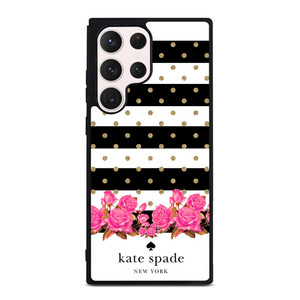 KATE SPADE NEW YORK FLORAL POLKADOTS Samsung Galaxy S23 Ultra Case Cover
