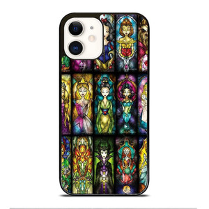 DISNEY PRINCESS STAINED GLASS iPhone 12 Case Cover