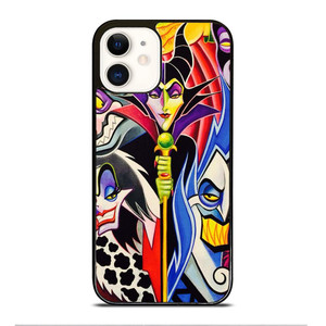 DISNEY VILLAINS CARTOON iPhone 12 Case Cover