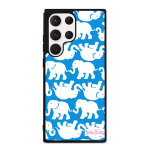 LILLY PULITZER TINY ELEPHANT Samsung Galaxy S23 Ultra Case Cover
