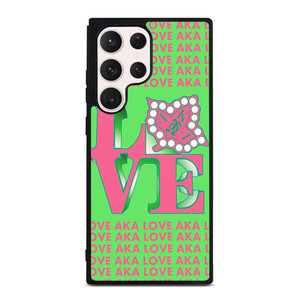 LOVE AKA PINK AND GREEN Samsung Galaxy S23 Ultra Case Cover LOVE AKA PINK AND GREEN Samsung Galaxy S23 Ultra Case Cover