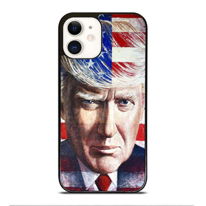 DONALD TRUMP FACE ART iPhone 12 Case Cover DONALD TRUMP FACE ART iPhone 12 Case Cover