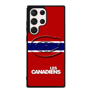 MONTREAL LES CANADIENS STRIPED LOGO Samsung Galaxy S23 Ultra Case Cover