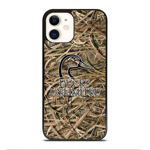 DUCKS UNLIMITED CAMO LOGO iPhone 12 Case Cover