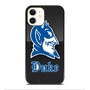 DUKE BLUE DEVILS LOGO iPhone 12 Case Cover DUKE BLUE DEVILS LOGO iPhone 12 Case Cover
