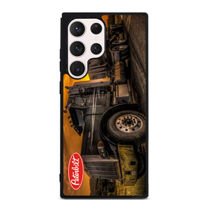 PETERBILT TRUCK BLACK Samsung Galaxy S23 Ultra Case Cover PETERBILT TRUCK BLACK Samsung Galaxy S23 Ultra Case Cover