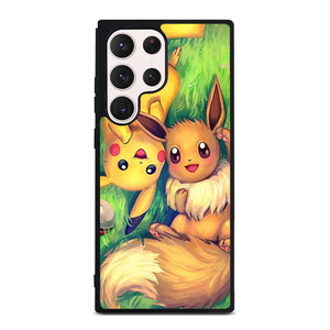 POKEMON EEVEE AND PIKACHU Samsung Galaxy S23 Ultra Case Cover
