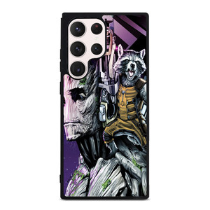 ROCKET RACCOON AND GROOT MARVEL Samsung Galaxy S23 Ultra Case Cover