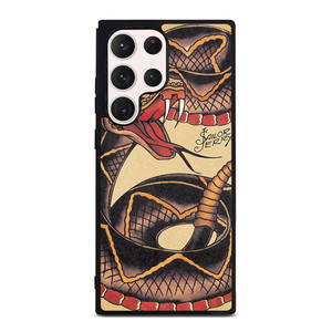 SAILOR JERRY SNAKE TATTOO Samsung Galaxy S23 Ultra Case Cover SAILOR JERRY SNAKE TATTOO Samsung Galaxy S23 Ultra Case Cover