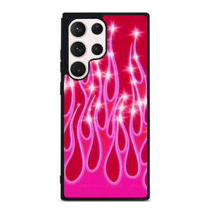 SNINY PINK FLAMES Samsung Galaxy S23 Ultra Case Cover