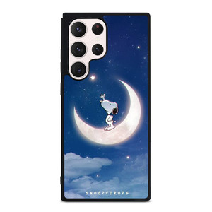 SNOOPY PEANUTS IN MOON Samsung Galaxy S23 Ultra Case Cover SNOOPY PEANUTS IN MOON Samsung Galaxy S23 Ultra Case Cover