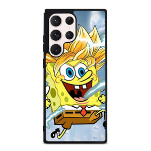 SPONGEBOB DRAGON BALL SAIYAN Samsung Galaxy S23 Ultra Case Cover SPONGEBOB DRAGON BALL SAIYAN Samsung Galaxy S23 Ultra Case Cover