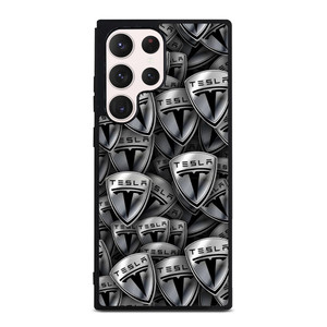 TESLA METAL LOGO COLLAGE Samsung Galaxy S23 Ultra Case Cover