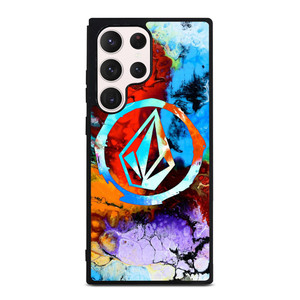 VOLCOM COLORFUL LOGO Samsung Galaxy S23 Ultra Case Cover