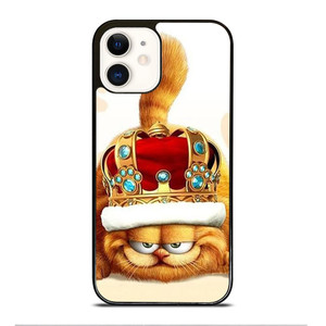 GARFIELD LAZY CAT KING iPhone 12 Case Cover