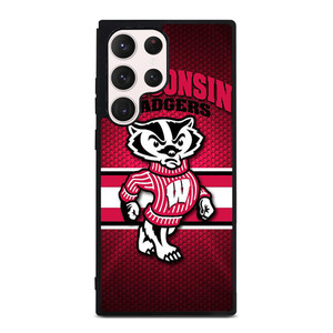 WISCONSIN BADGER FOOTBALL LOGO 2 Samsung Galaxy S23 Ultra Case Cover
