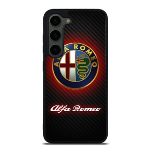 ALFA ROMEO RED CARBON LOGO Samsung Galaxy S23 Plus Case Cover ALFA ROMEO RED CARBON LOGO Samsung Galaxy S23 Plus Case Cover