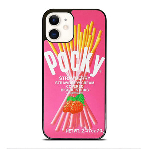 GLICO POCKY STRAWBERRY iPhone 12 Case Cover