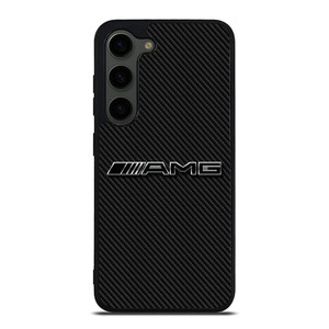 AMG MERCEDES BENZ LOGO CARBON Samsung Galaxy S23 Plus Case Cover